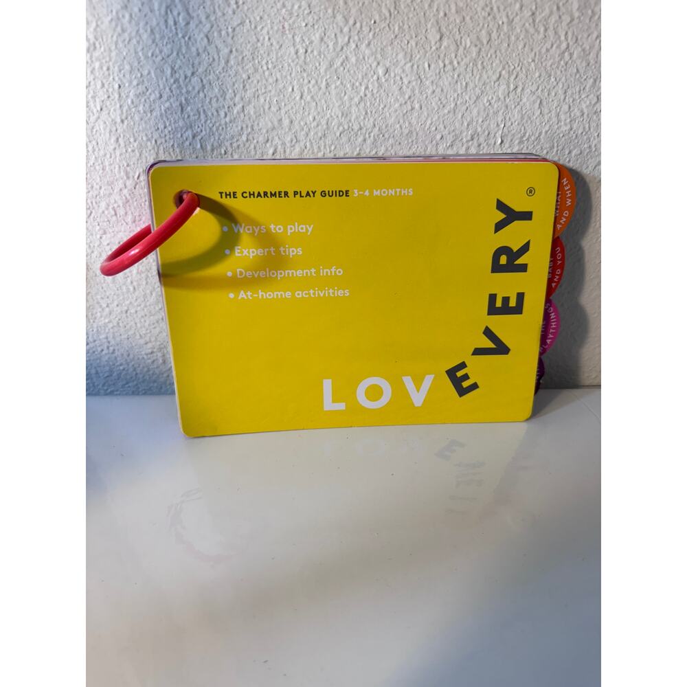 Lovevery The Charmer Play Guide Montessori Activity Book 3-4 Months Old